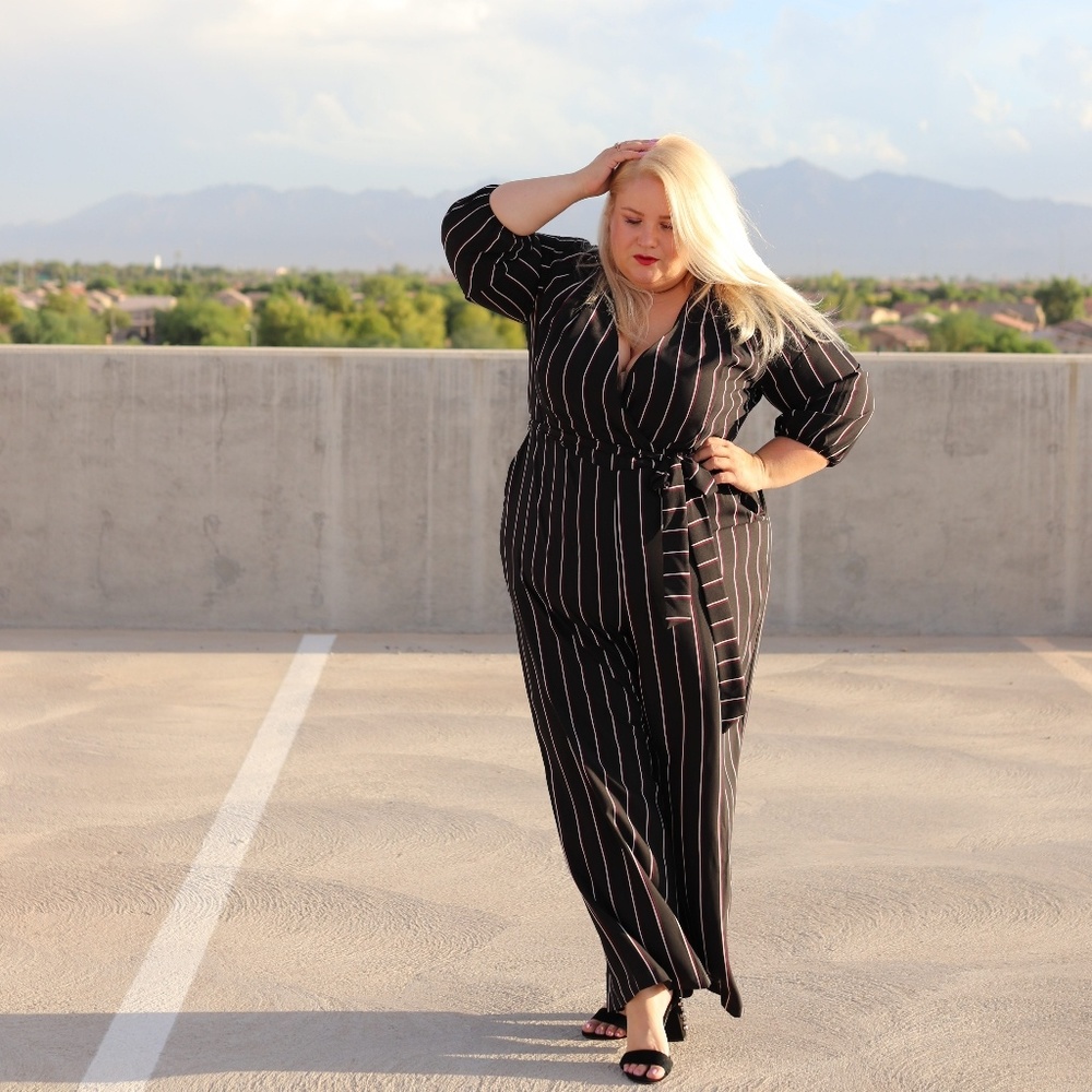 Striped Jumpsuit